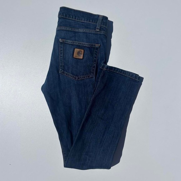 Carhartt Other - Carhartt Navy Blue Wip Rebel Pants Denim Jeans - 31x32